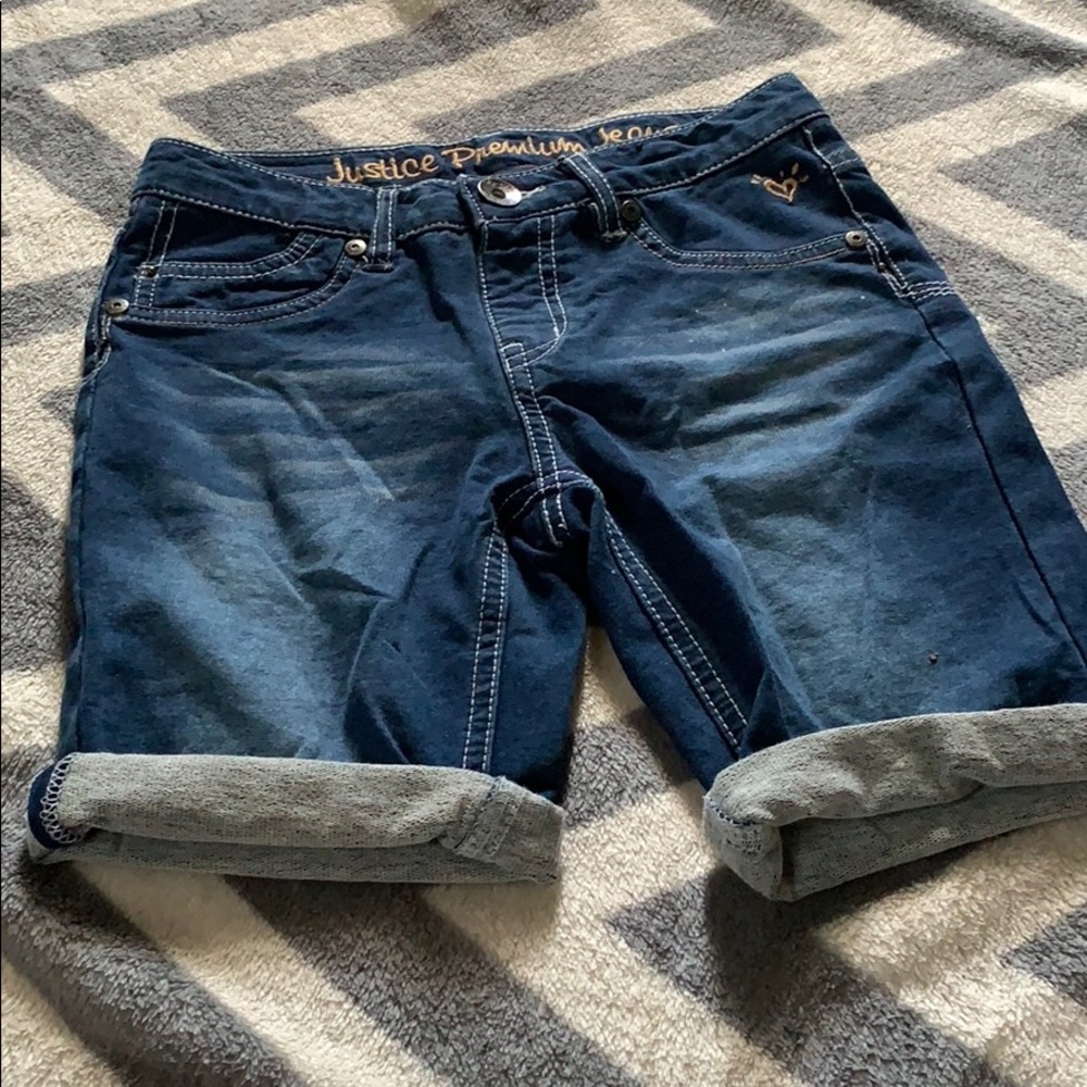 justice shorts size 14S